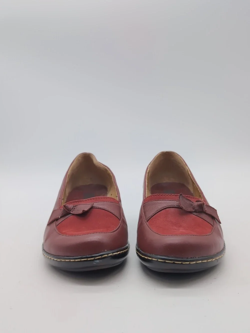 KB & Company Leather Upper Slip-On Wedge Loafers – Women’s Size 7M
